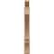 Ekena Millwork 5 1/2-in W x 34-in D x 46-in H Balboa Slat Rough Cedar Woodgrain TimberThane Outlooker, Primed Tan OUTUR055X34X46BOA24RCPR - alternate 6